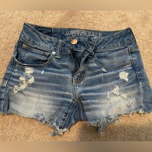 American Eagle Super Stretch jean shorts